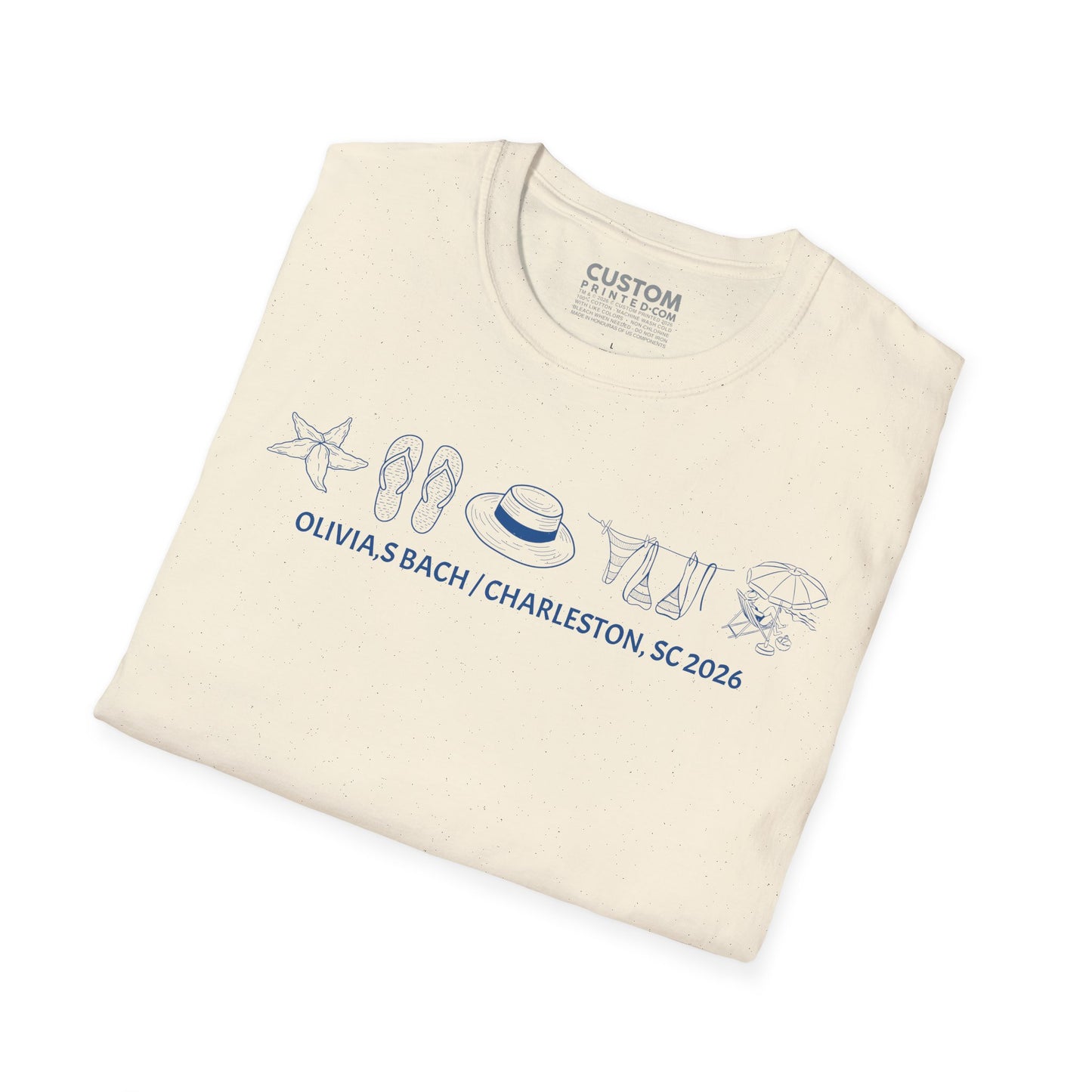Custom Bach Party 2026 T-Shirt | Good Days Ahead | Beach Vacation Tee