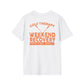 Golf Therapy Weekend Recovery T-Shirt | Golf Relaxation Tee | Golf Lifestyle Shirt