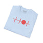 Golf Life T-Shirt | Heartbeat Golf Tee | Golf Lover Gift