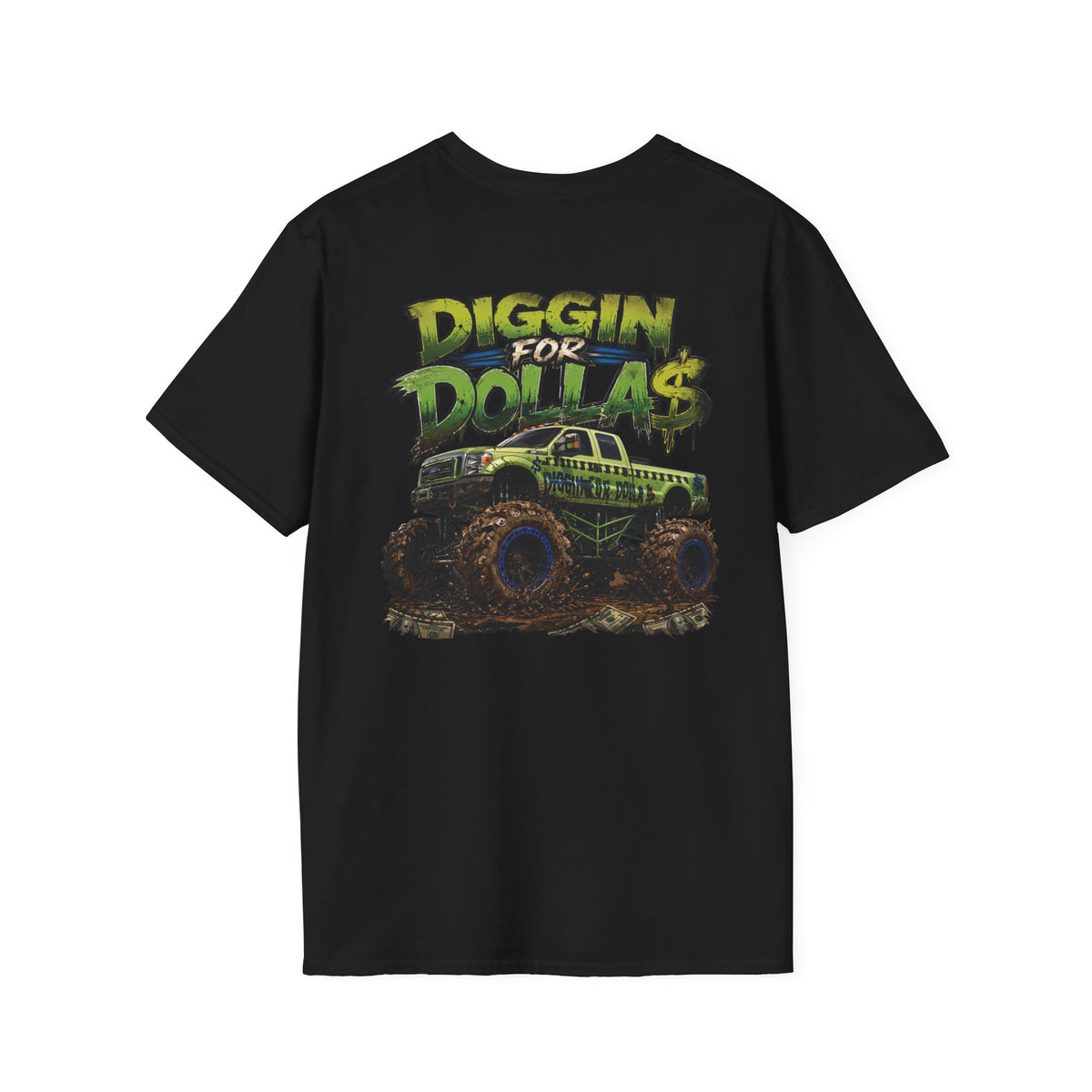 Monster Truck “Diggin for Dollas” T-Shirt