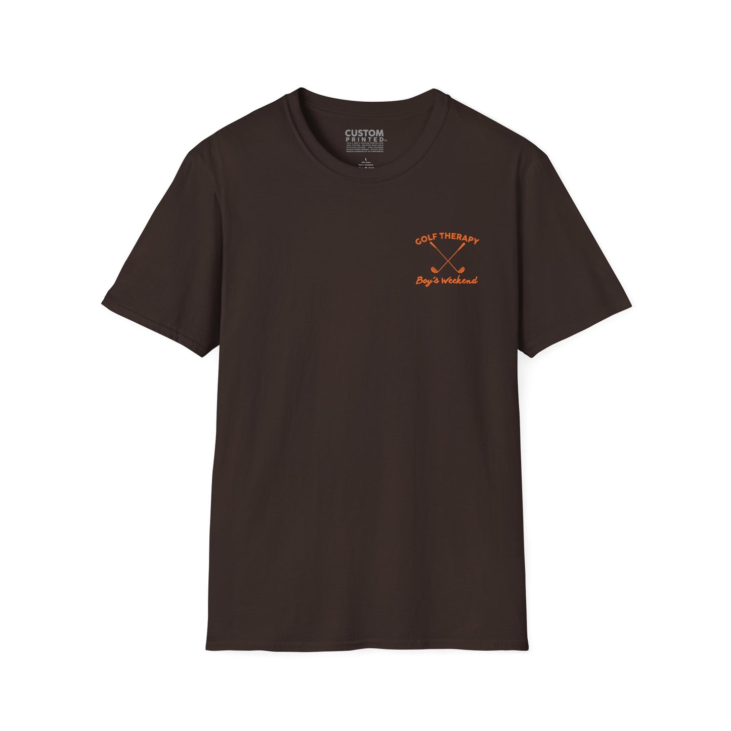 Golf Therapy Weekend Recovery T-Shirt | Golf Relaxation Tee | Golf Lifestyle Shirt