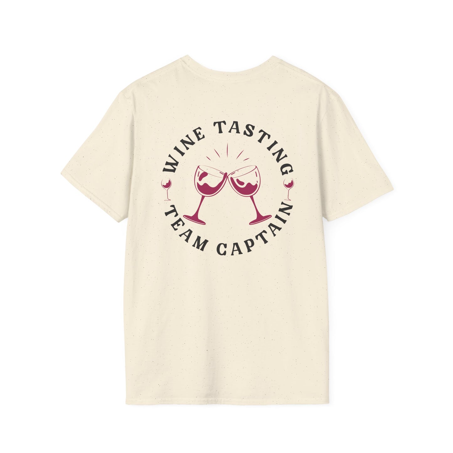 Wine Tasting Team Captain T-Shirt | Wine Lover Tee | Drinking Group Shirt