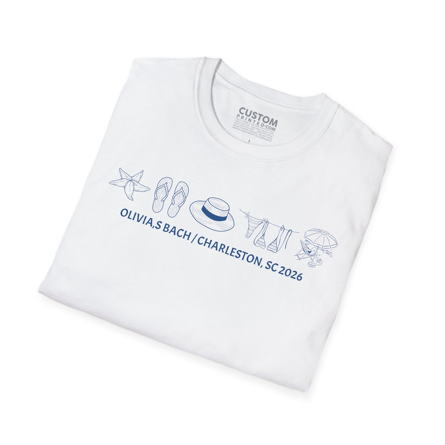 Custom Bach Party 2026 T-Shirt | Good Days Ahead | Beach Vacation Tee
