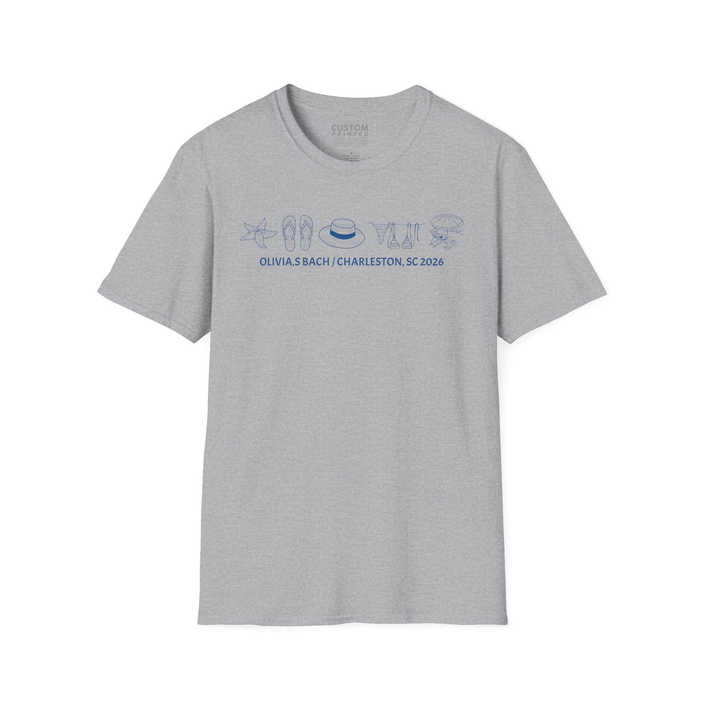Custom Bach Party 2026 T-Shirt | Good Days Ahead | Beach Vacation Tee