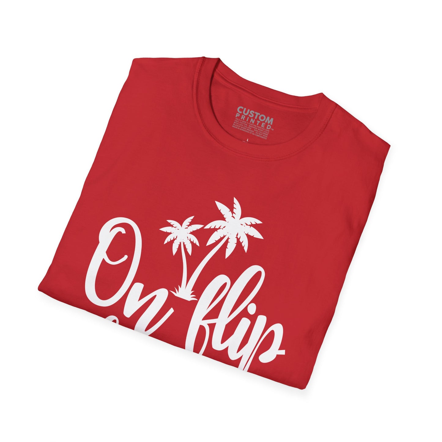 On Flip Flop Time T-Shirt | Summer Beach Vacation Tee