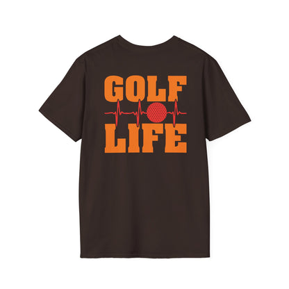 Golf Life T-Shirt | Heartbeat Golf Tee | Golf Lover Gift