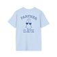 Personalized Partner in Wine T-Shirt | Custom Wine Lover Tee | Couples Drinking Shirt