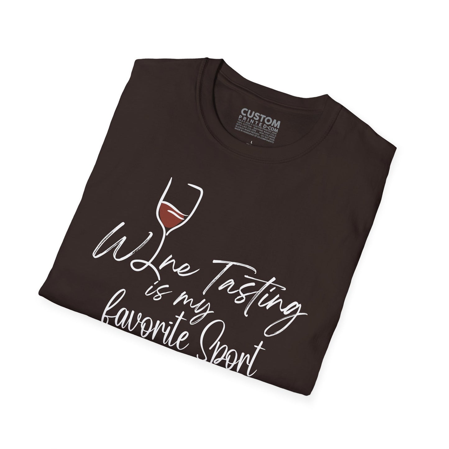 Wine Tasting Is My Favorite Sport T-Shirt | Wine Lover Shirt