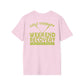 Golf Therapy Weekend Recovery T-Shirt | Golf Relaxation Tee | Golf Lifestyle Shirt