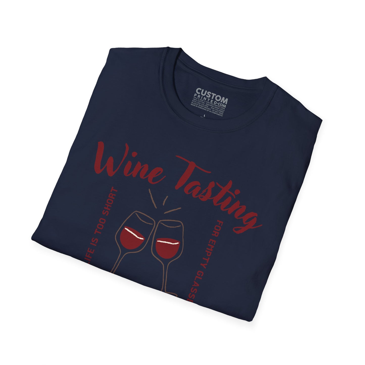 Wine Tasting Is My Favorite Sport T-Shirt | Wine Lover Tee | Drinking Shirt