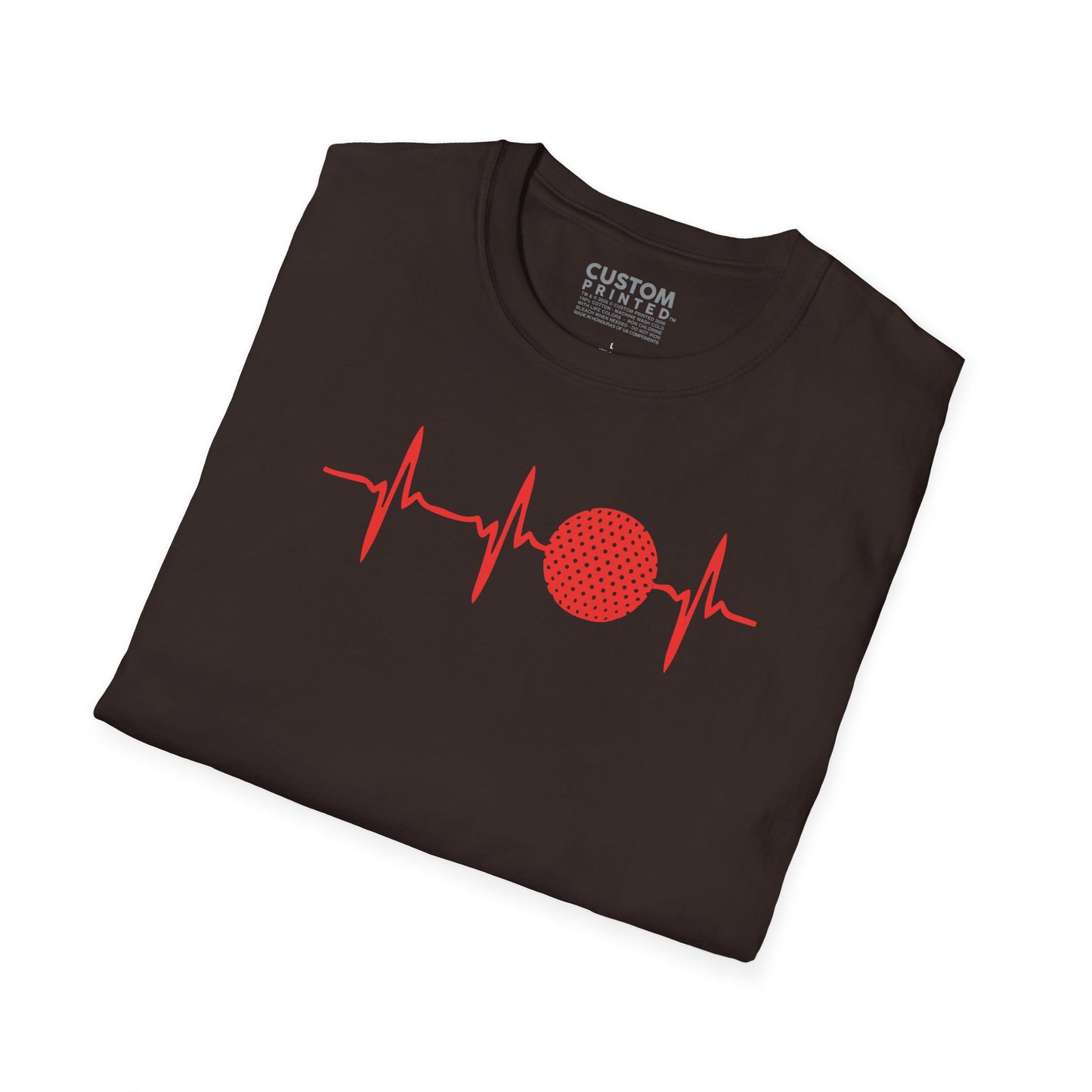 Golf Life T-Shirt | Heartbeat Golf Tee | Golf Lover Gift
