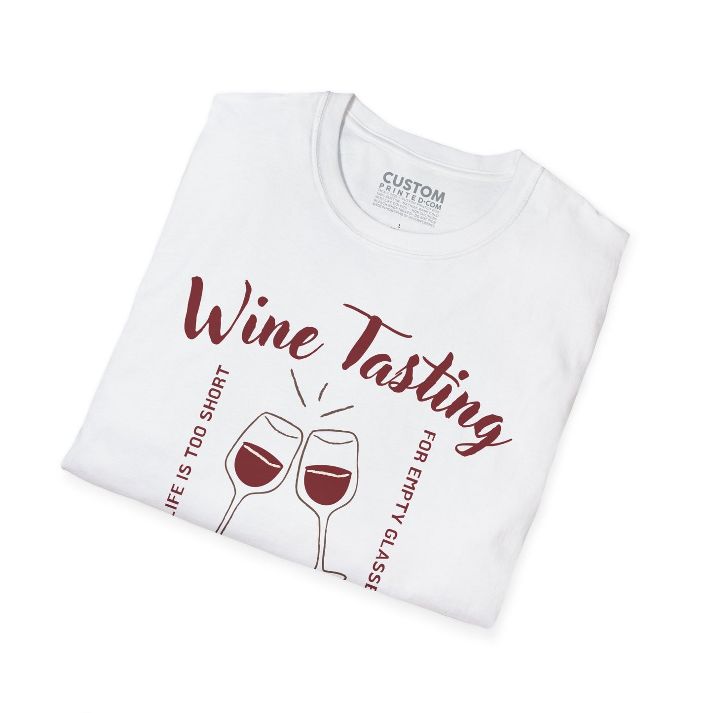 Wine Tasting Is My Favorite Sport T-Shirt | Wine Lover Tee | Drinking Shirt