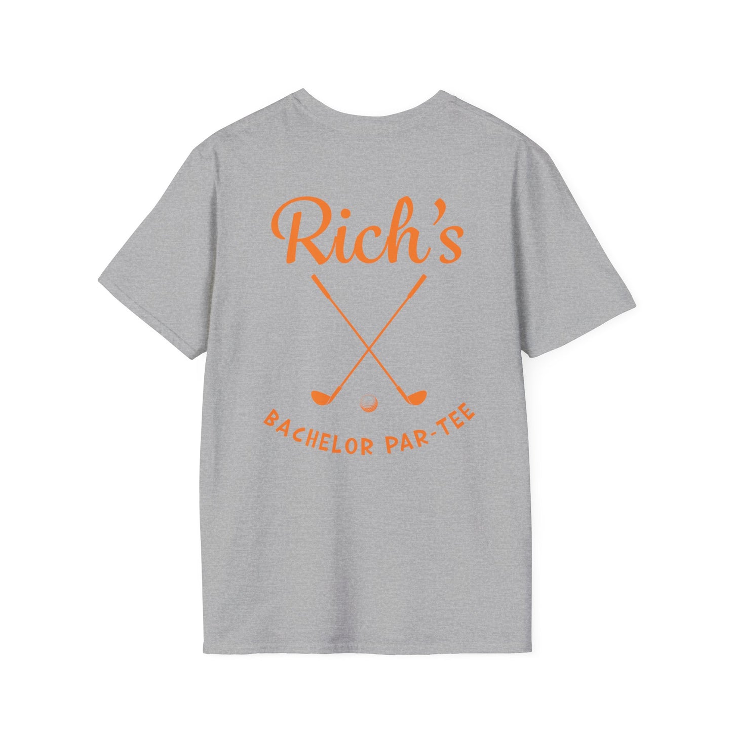 Custom Bachelors Party Golf T-Shirt | Personalized Golf Trip Tee