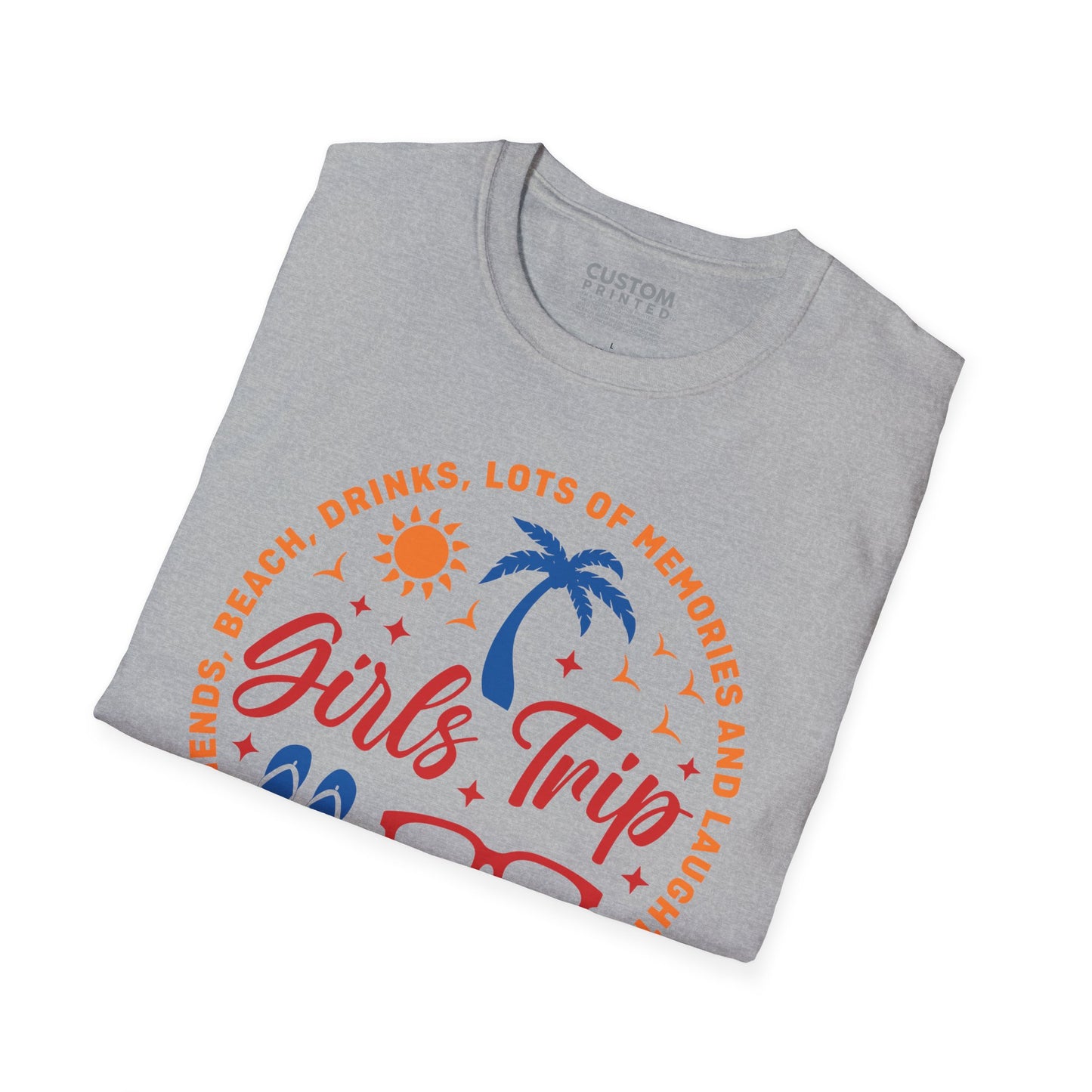 Girls Trip T-Shirt Matching Group Vacation Tee | Girls Squad Travel Shirt | Custom Holiday Outfit