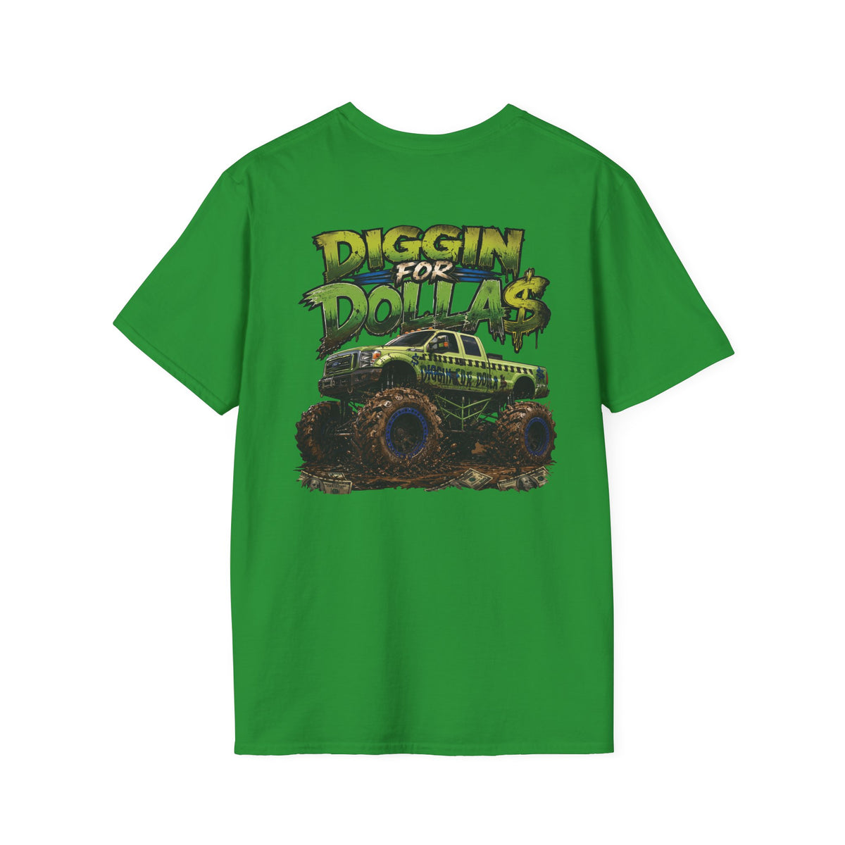 Monster Truck “Diggin for Dollas” T-Shirt