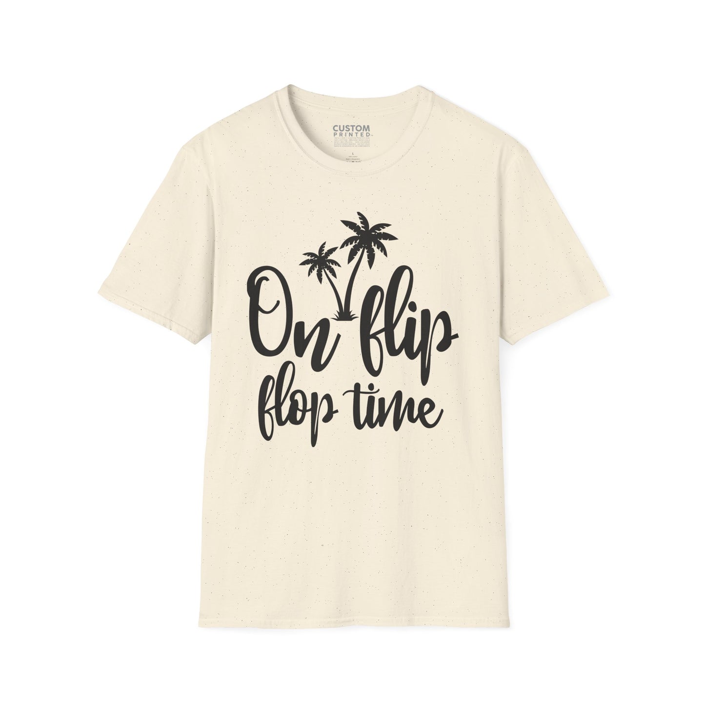 On Flip Flop Time T-Shirt | Summer Beach Vacation Tee