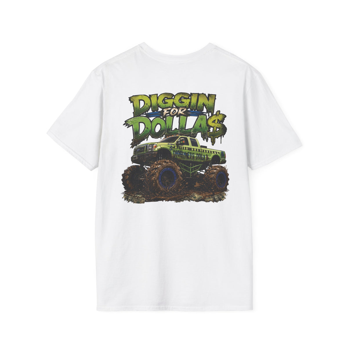 Monster Truck “Diggin for Dollas” T-Shirt