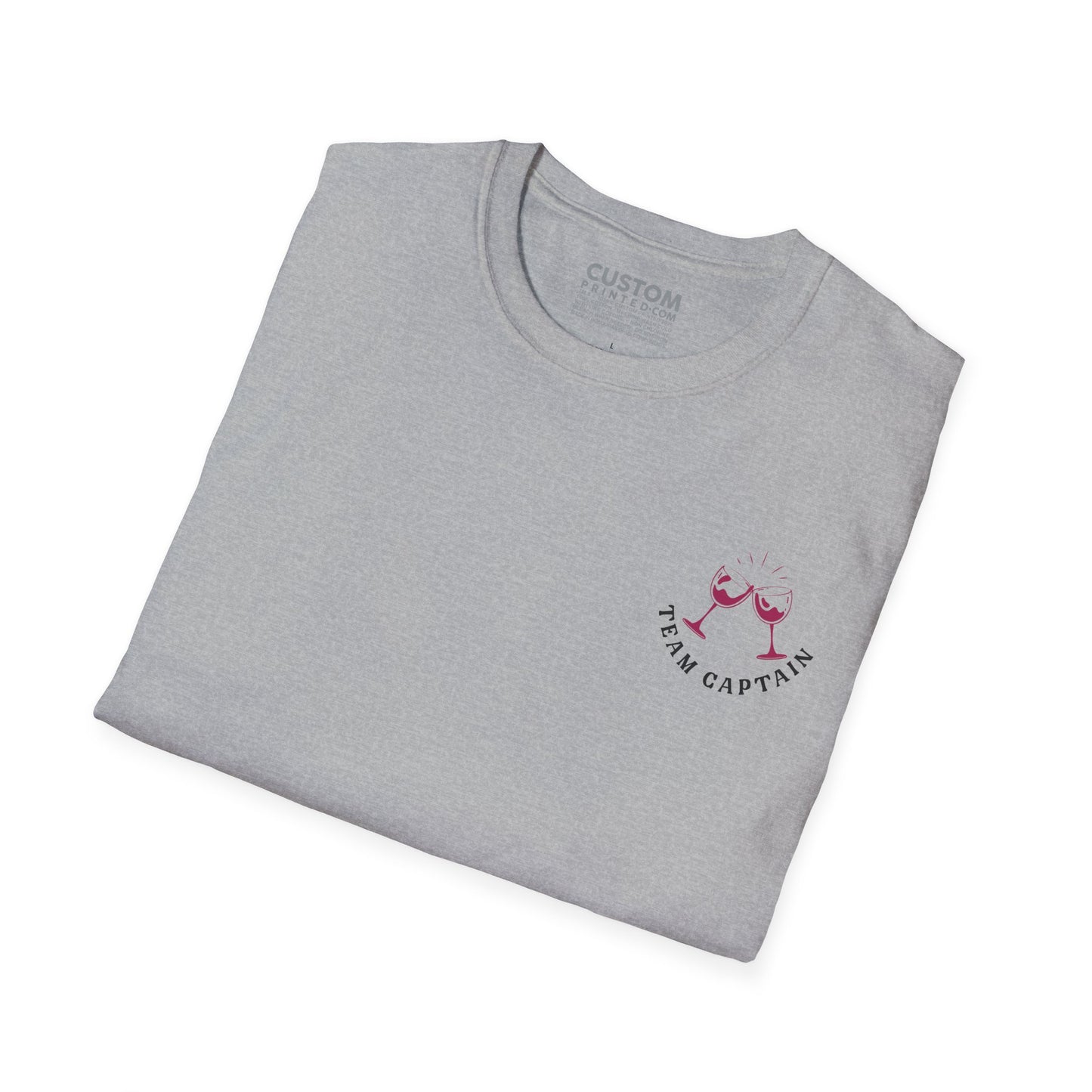 Wine Tasting Team Captain T-Shirt | Wine Lover Tee | Drinking Group Shirt