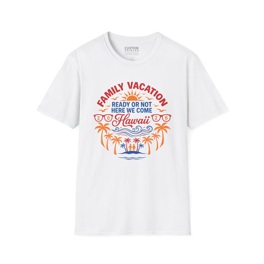 Custom Family Vacation T-Shirt | Personalized group Travel Shirt