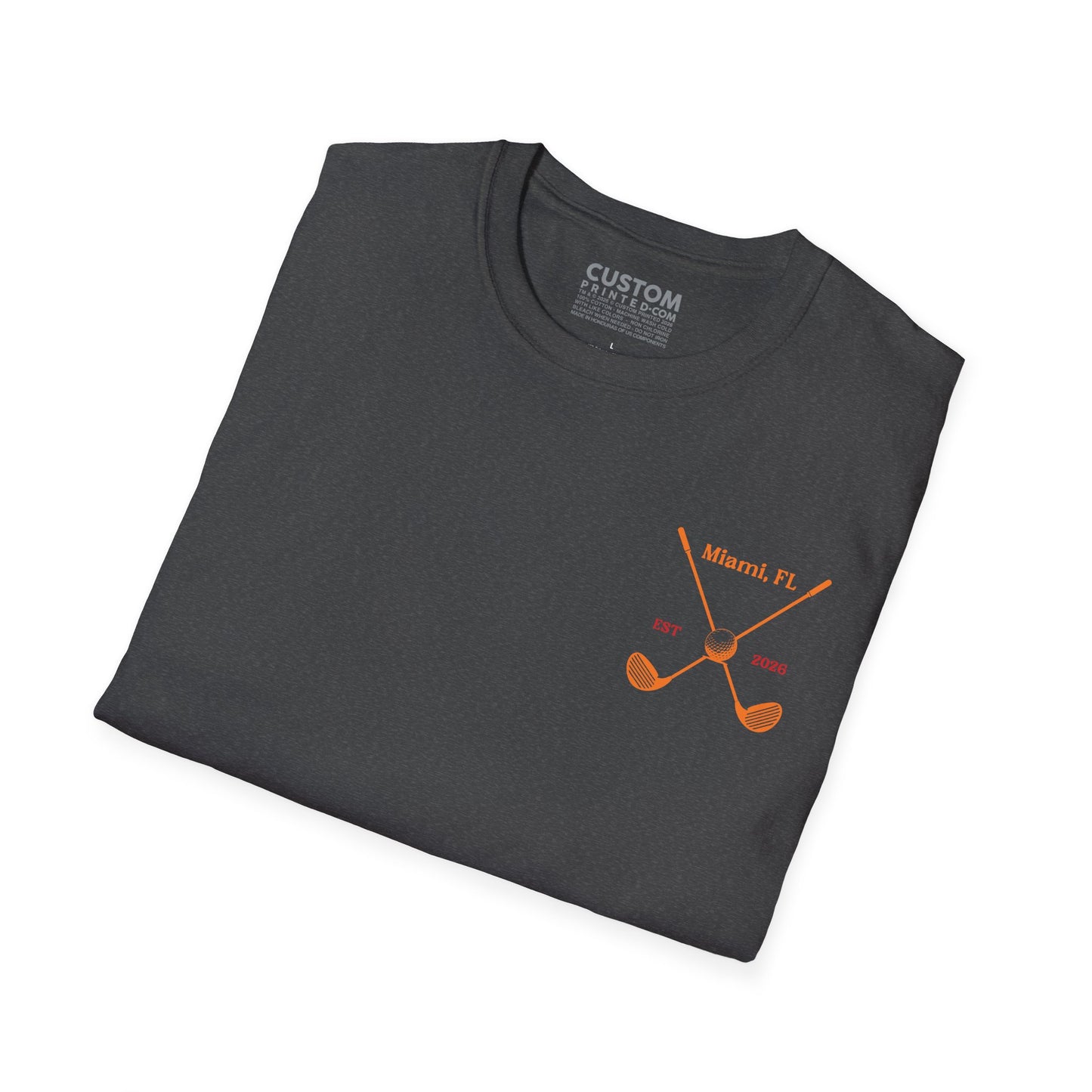 Personalized Same Hole Forever T-Shirt | Custom Golf Couple Tee