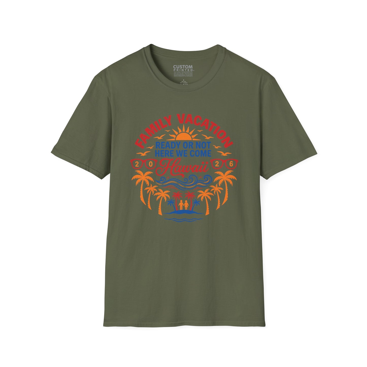 Custom Family Vacation T-Shirt | Personalized group Travel Shirt