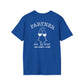 Personalized Partner in Wine T-Shirt | Custom Wine Lover Tee | Couples Drinking Shirt