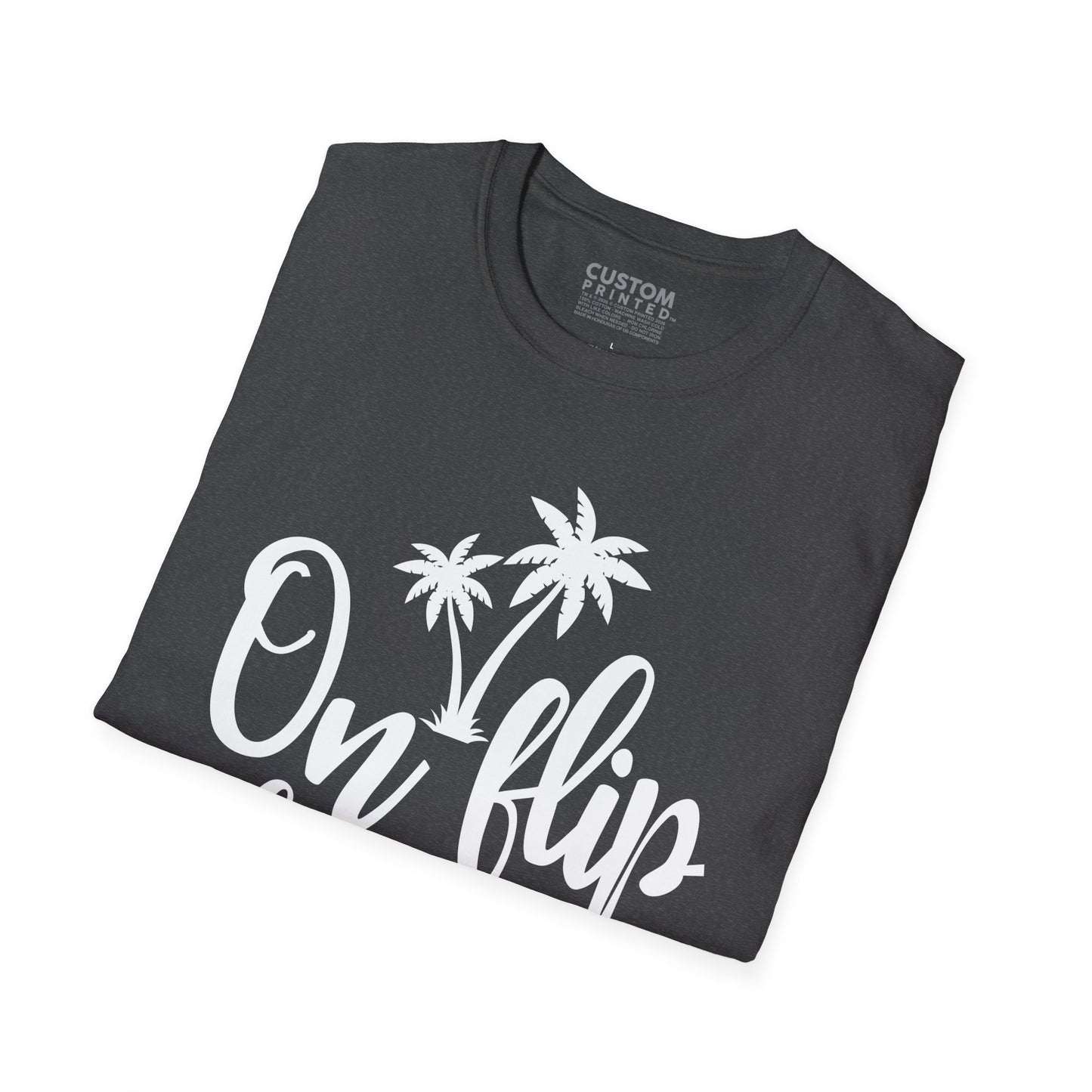 On Flip Flop Time T-Shirt | Summer Beach Vacation Tee