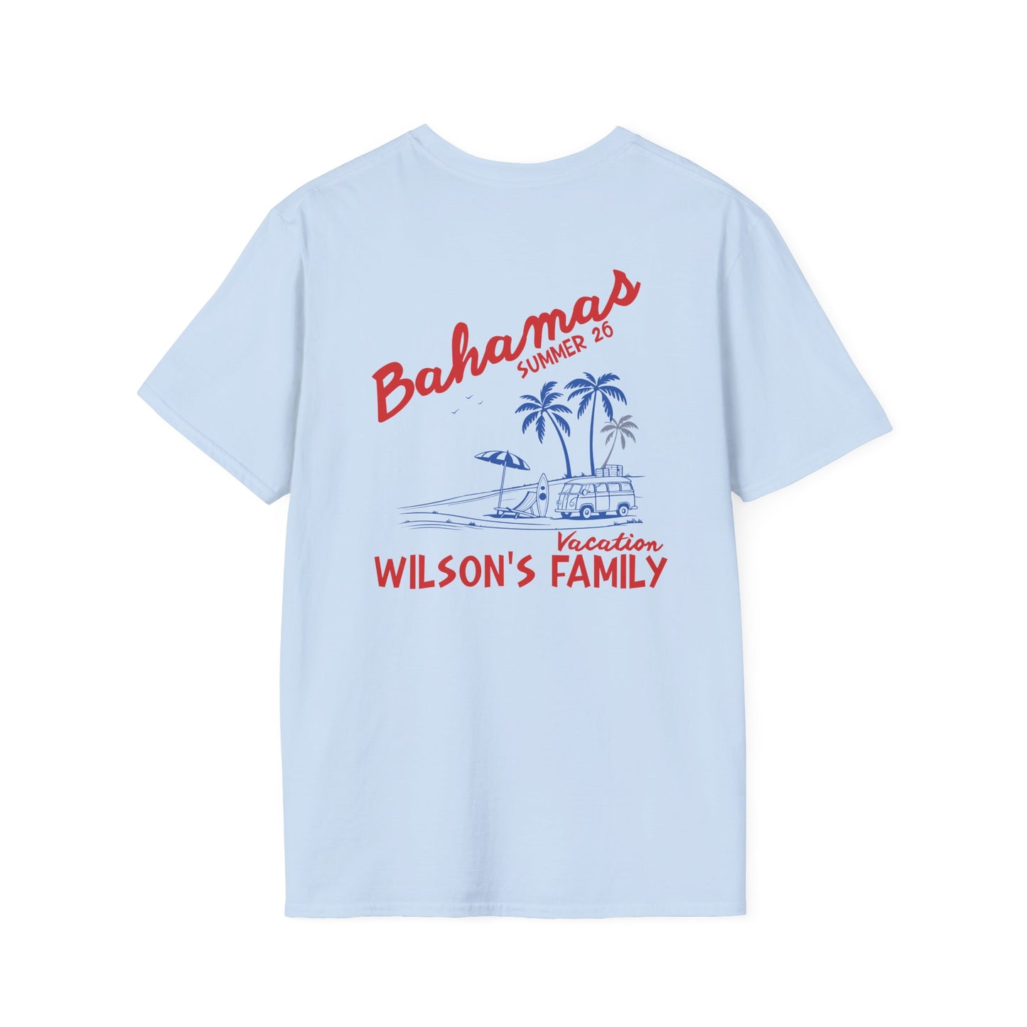 Personalized Family Beach Vacation T-Shirt | Custom Family Trip Tee | Matching Beach Shirt