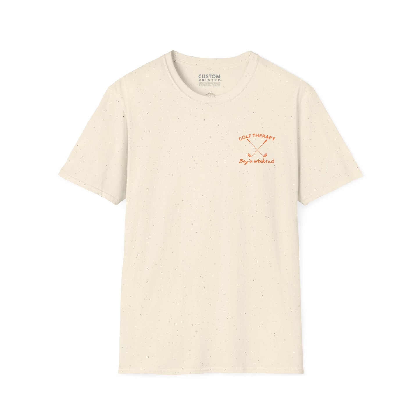 Golf Therapy Weekend Recovery T-Shirt | Golf Relaxation Tee | Golf Lifestyle Shirt