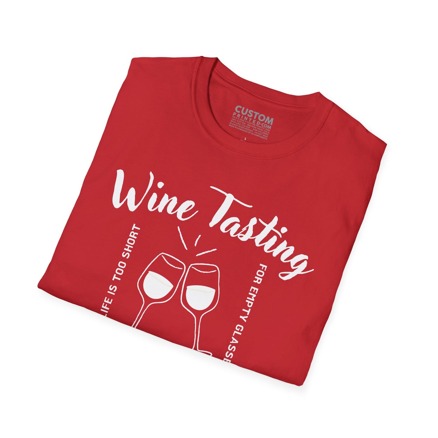 Wine Tasting Is My Favorite Sport T-Shirt | Wine Lover Tee | Drinking Shirt