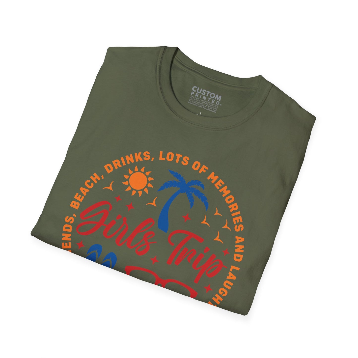 Girls Trip T-Shirt Matching Group Vacation Tee | Girls Squad Travel Shirt | Custom Holiday Outfit