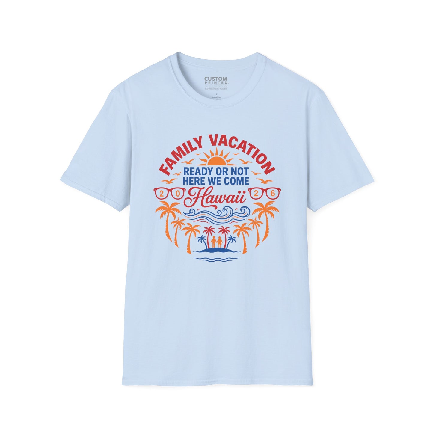 Custom Family Vacation T-Shirt | Personalized group Travel Shirt