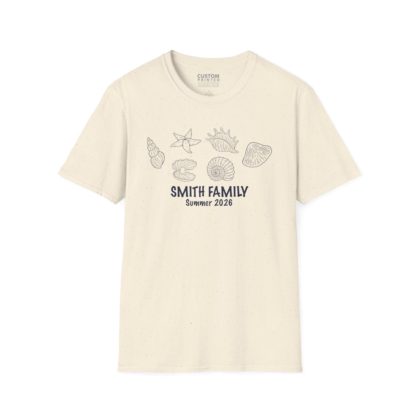 Custom Family Vacation Tee Ocean Theme Shirt | Beach Family T-Shirt