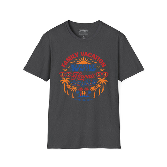 Custom Family Vacation T-Shirt | Personalized group Travel Shirt