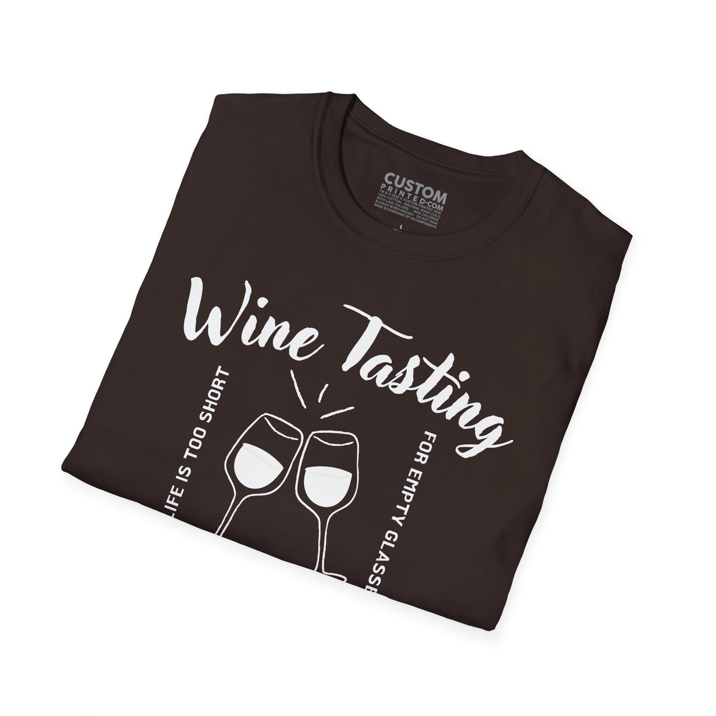Wine Tasting Is My Favorite Sport T-Shirt | Wine Lover Tee | Drinking Shirt