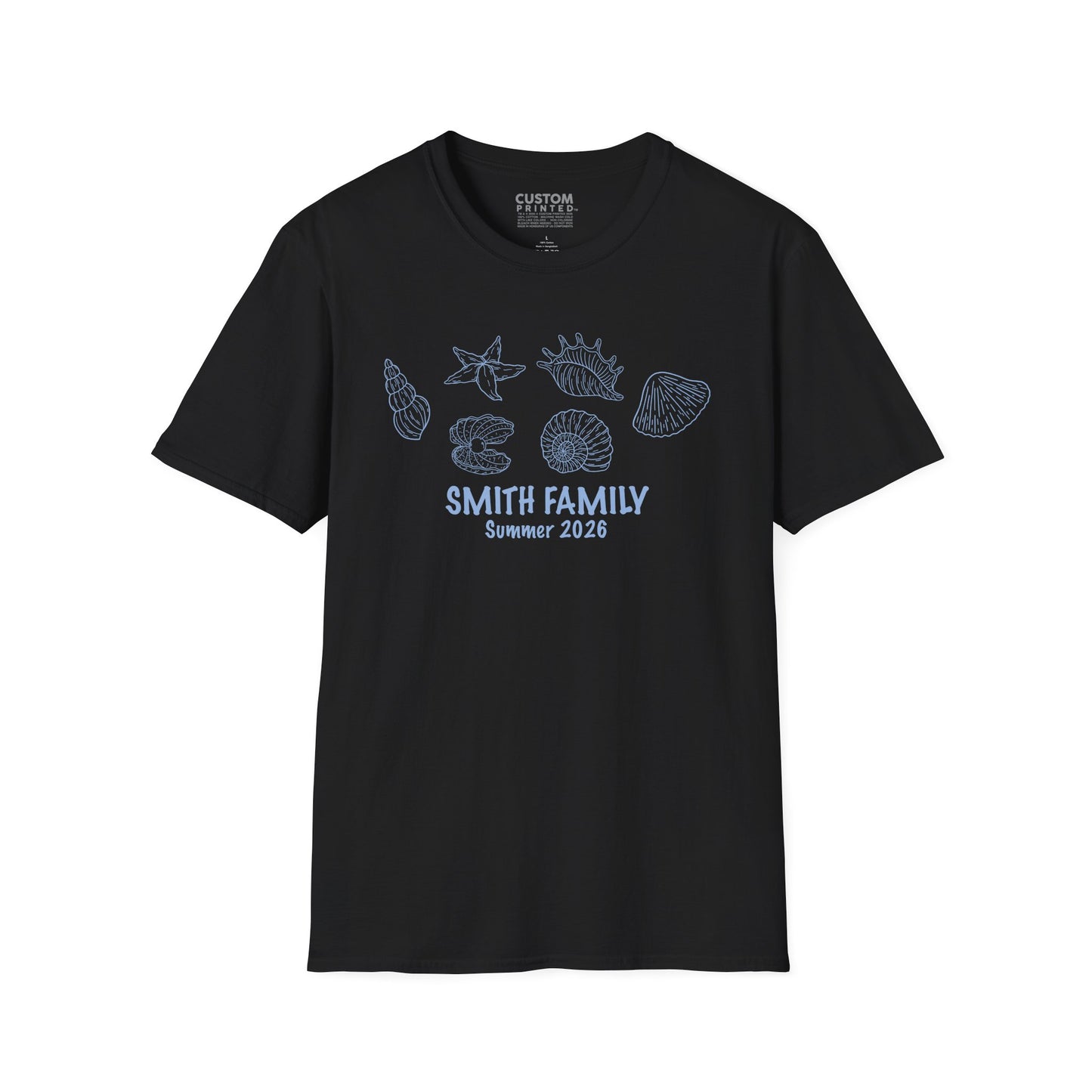 Custom Family Vacation Tee Ocean Theme Shirt | Beach Family T-Shirt