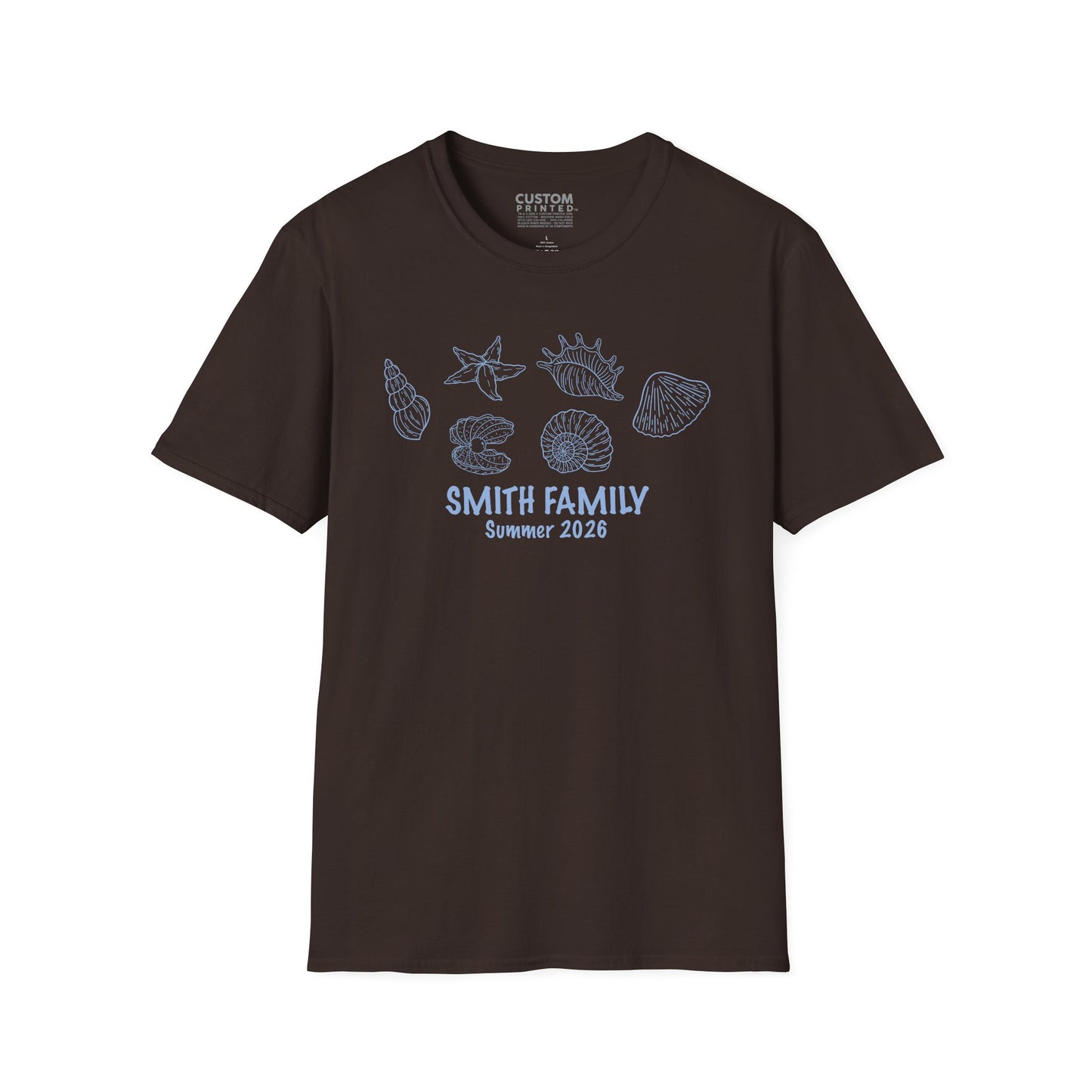 Custom Family Vacation Tee Ocean Theme Shirt | Beach Family T-Shirt