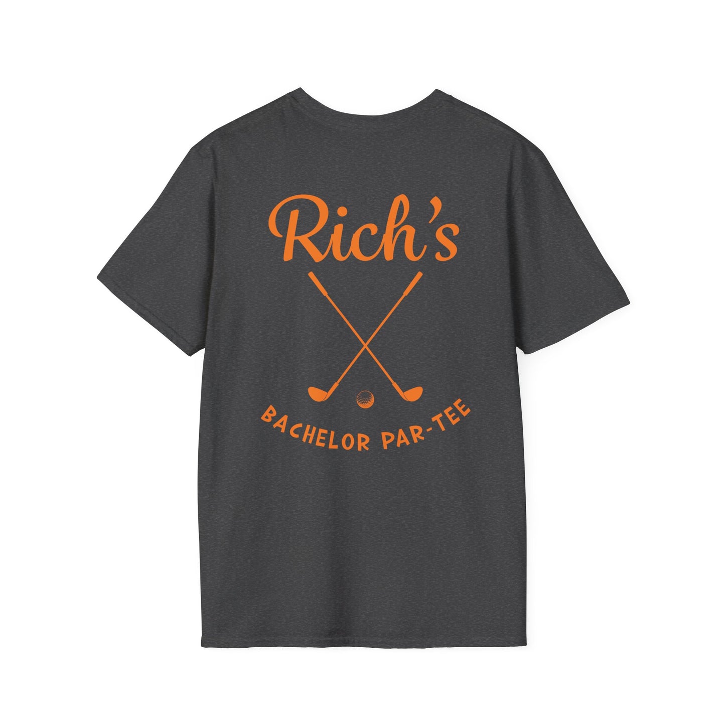 Custom Bachelors Party Golf T-Shirt | Personalized Golf Trip Tee