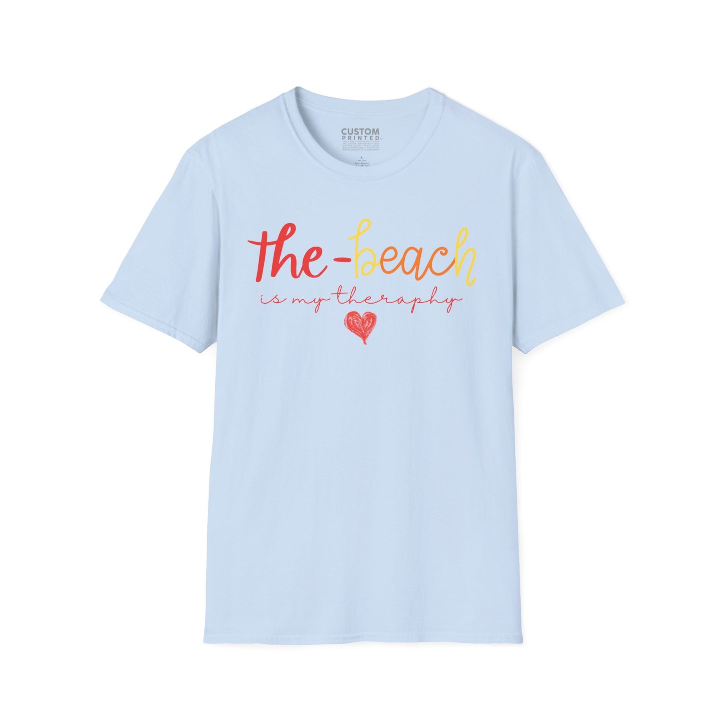 The Beach Is My Therapy T-Shirt | Beach Life Tee | Vacation Summer Shirt