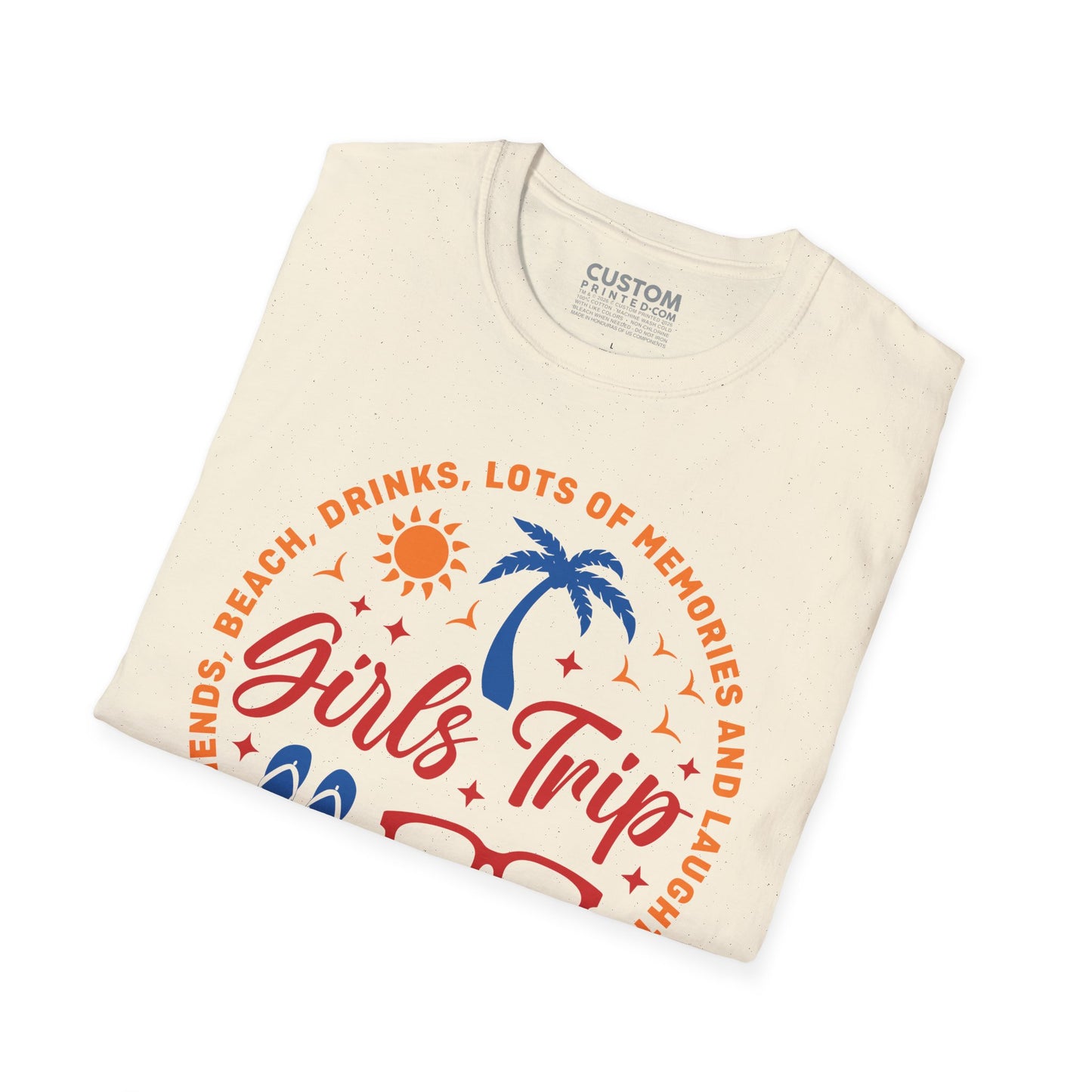 Girls Trip T-Shirt Matching Group Vacation Tee | Girls Squad Travel Shirt | Custom Holiday Outfit
