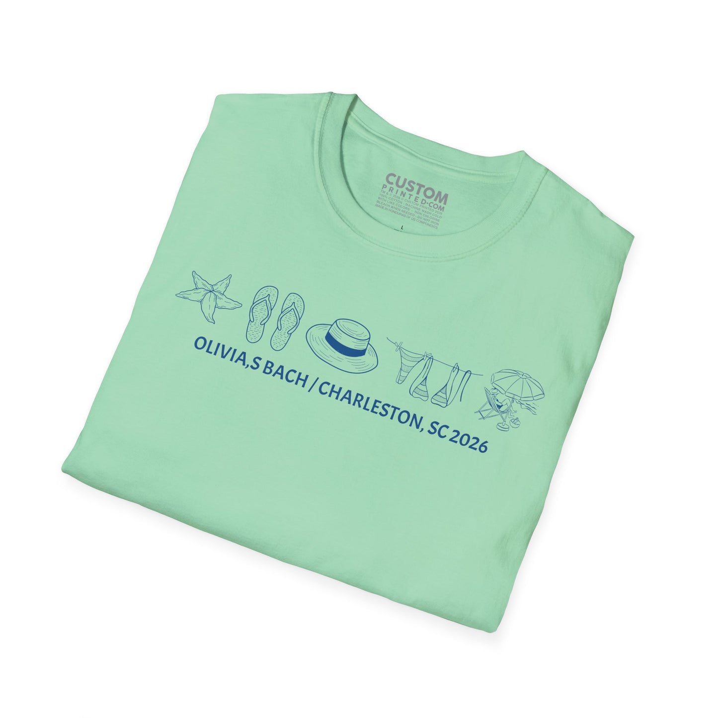 Custom Bach Party 2026 T-Shirt | Good Days Ahead | Beach Vacation Tee