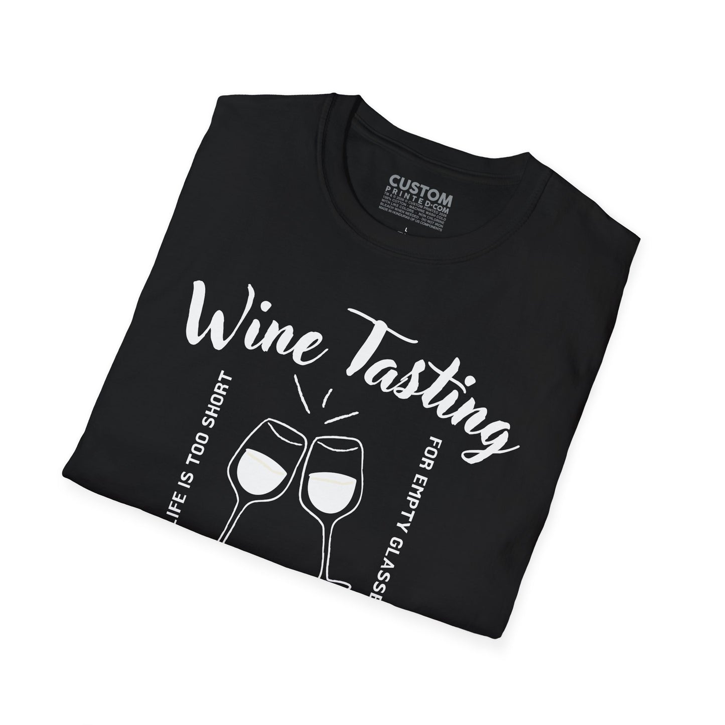 Wine Tasting Is My Favorite Sport T-Shirt | Wine Lover Tee | Drinking Shirt