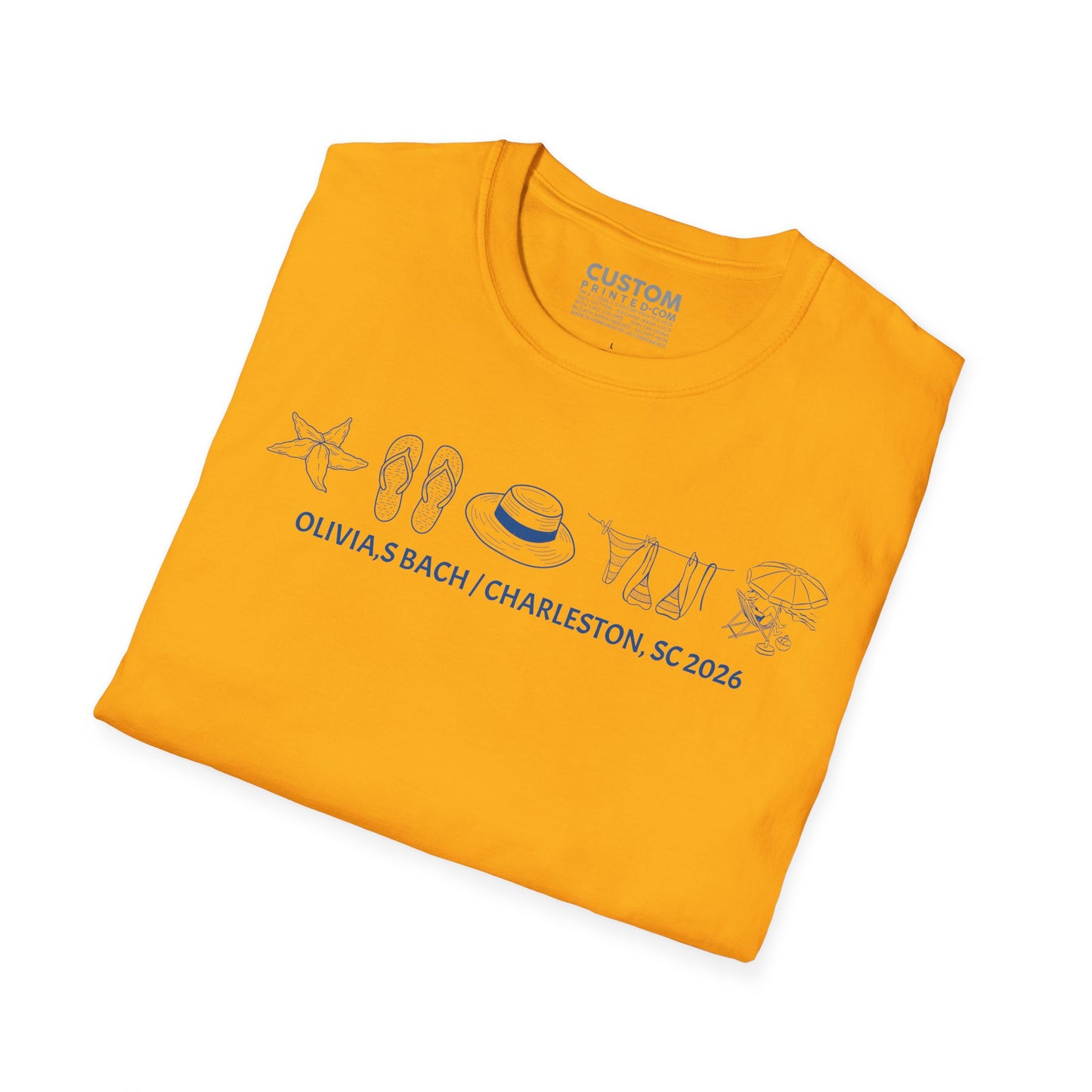Custom Bach Party 2026 T-Shirt | Good Days Ahead | Beach Vacation Tee
