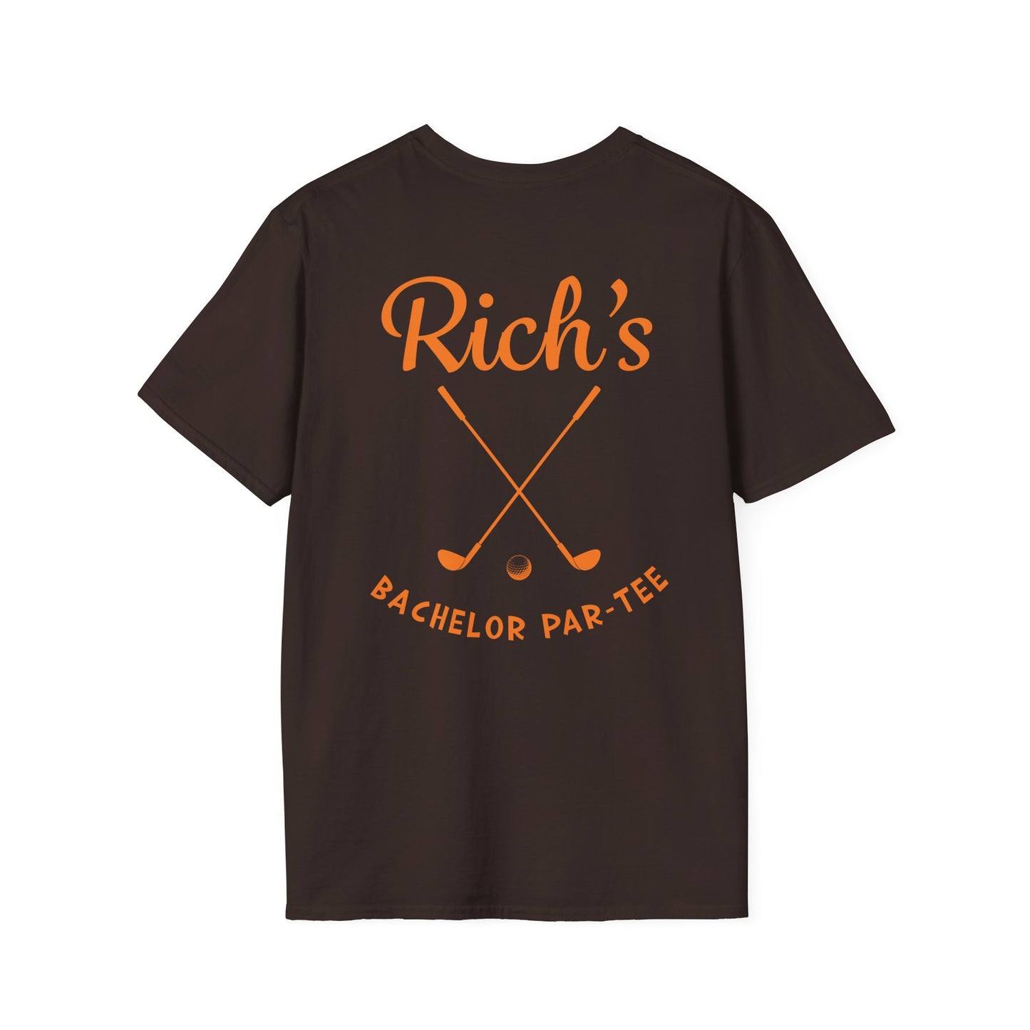 Custom Bachelors Party Golf T-Shirt | Personalized Golf Trip Tee