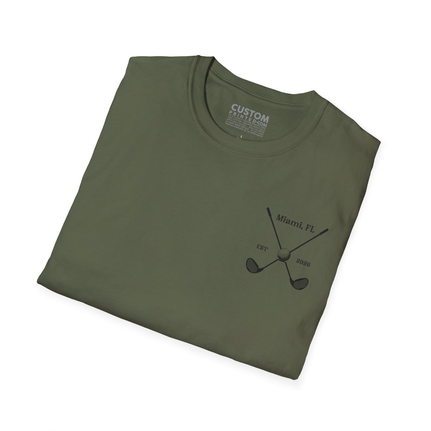 Personalized Same Hole Forever T-Shirt | Custom Golf Couple Tee