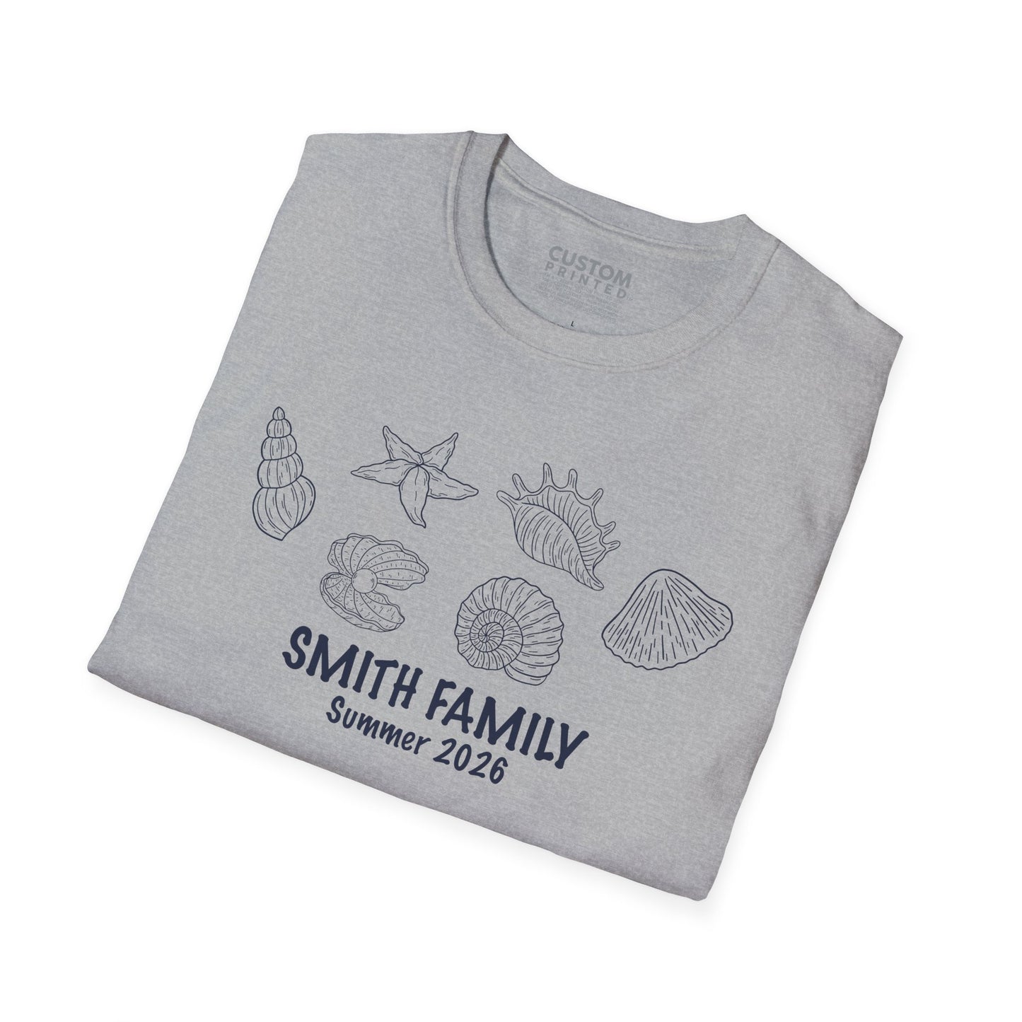 Custom Family Vacation Tee Ocean Theme Shirt | Beach Family T-Shirt