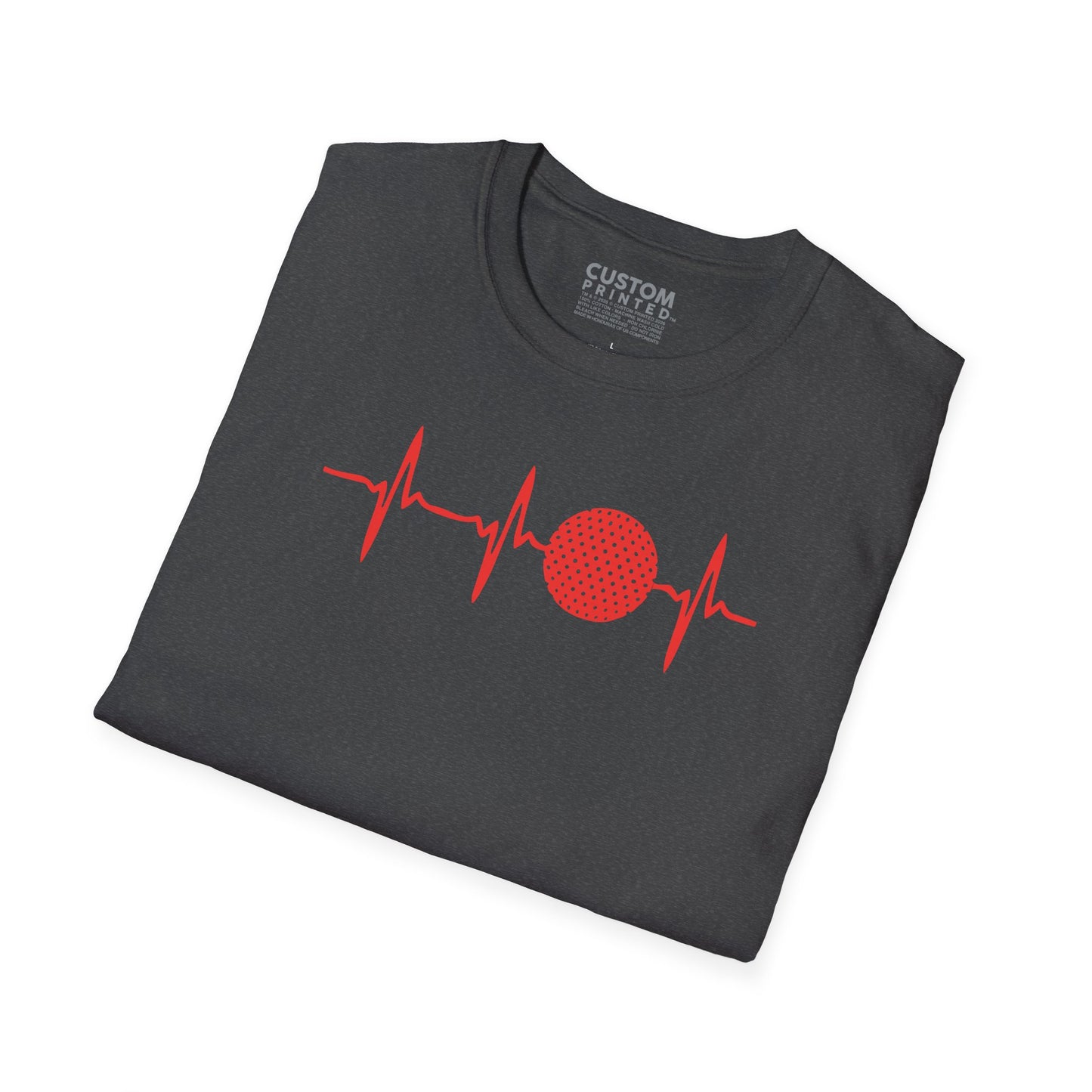Golf Life T-Shirt | Heartbeat Golf Tee | Golf Lover Gift