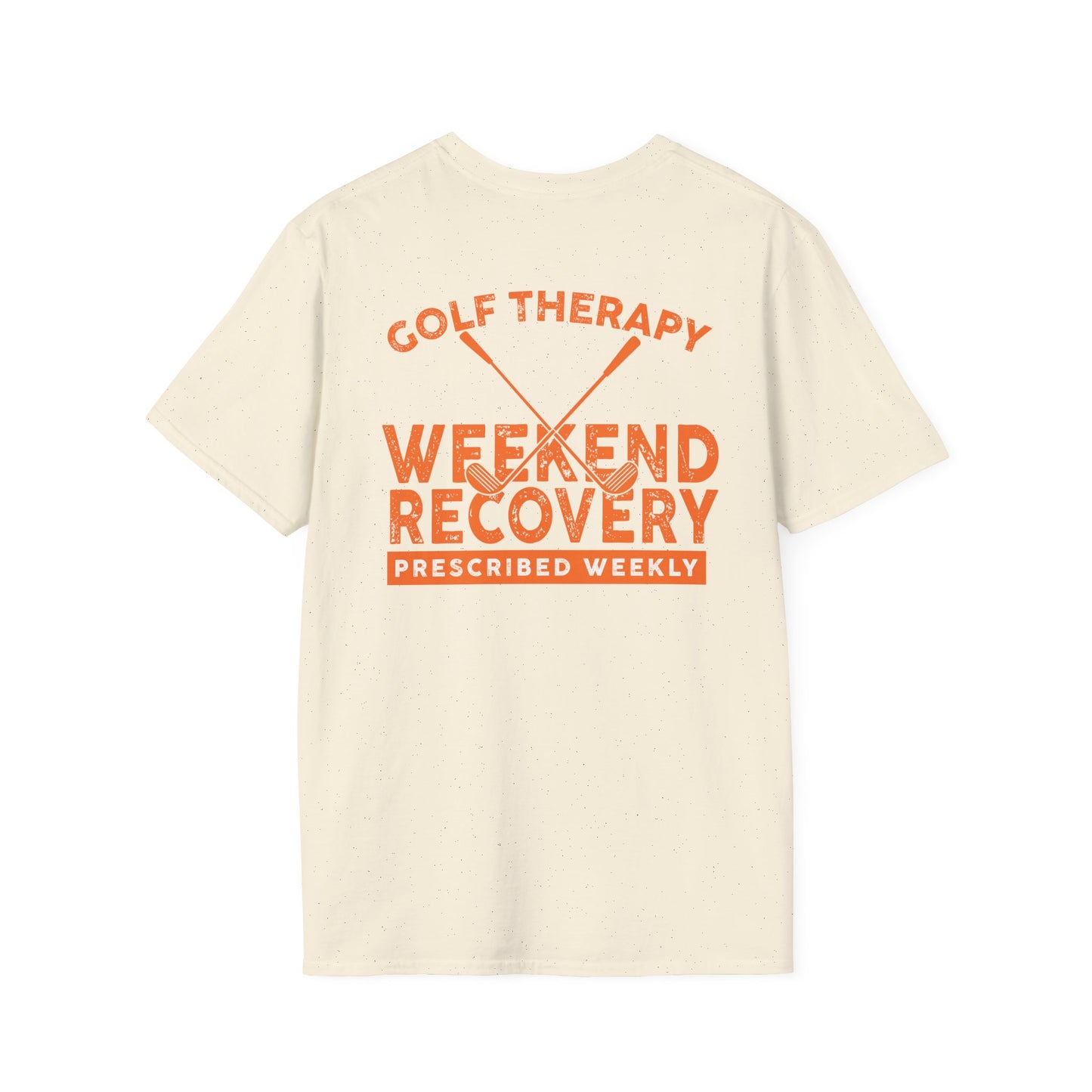 Golf Therapy Weekend Recovery T-Shirt | Golf Relaxation Tee | Golf Lifestyle Shirt
