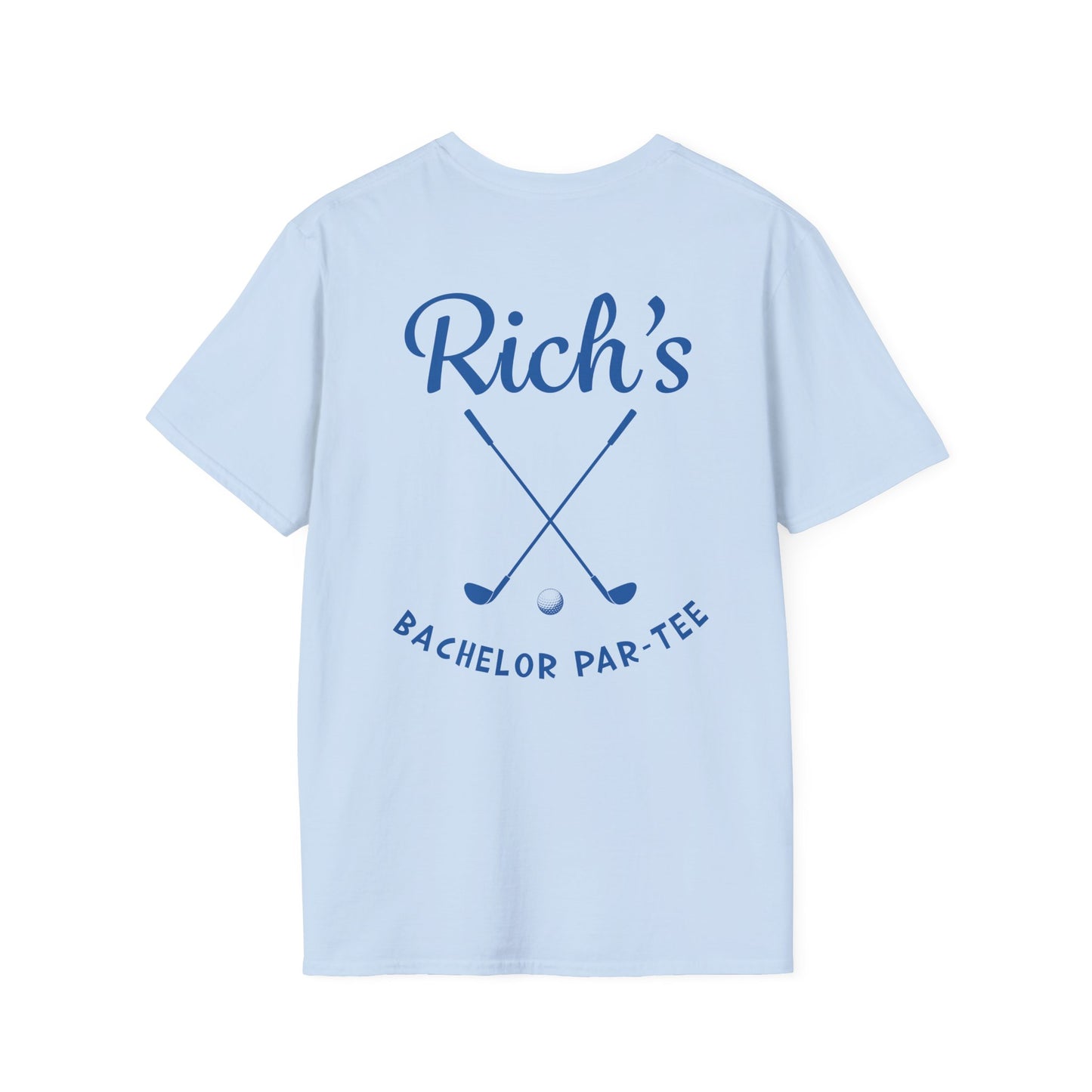 Custom Bachelors Party Golf T-Shirt | Personalized Golf Trip Tee