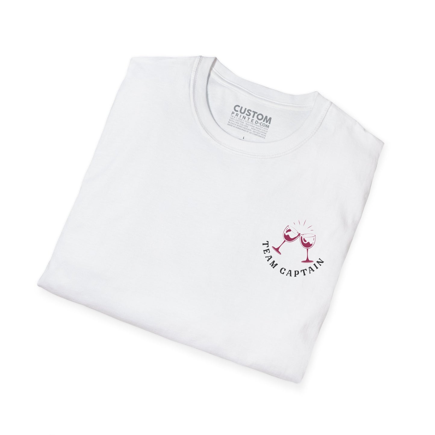 Wine Tasting Team Captain T-Shirt | Wine Lover Tee | Drinking Group Shirt